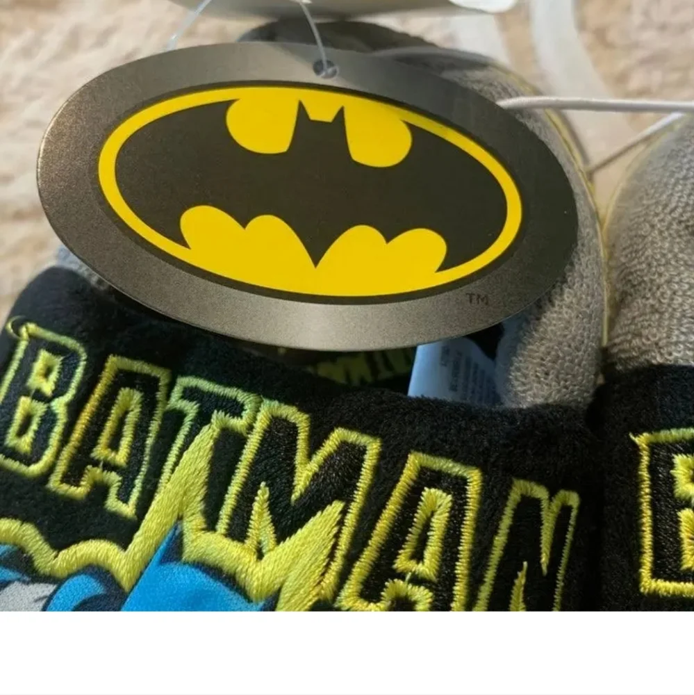 Batman NWT Batman Toddler Boys Slippers Size 7/8 - New Kids | Color: Black